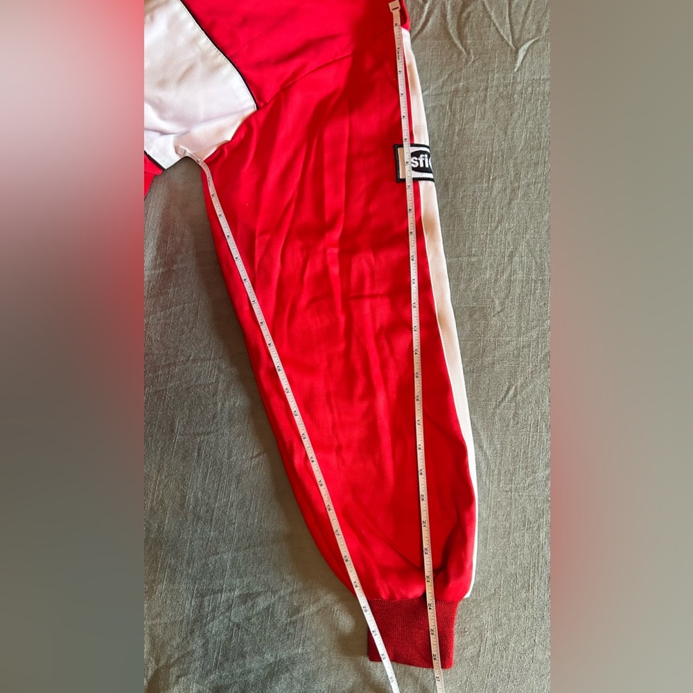 GF-505 3XL 3-2A5 Fire Retardant jacket red and white - Picture 3 of 9